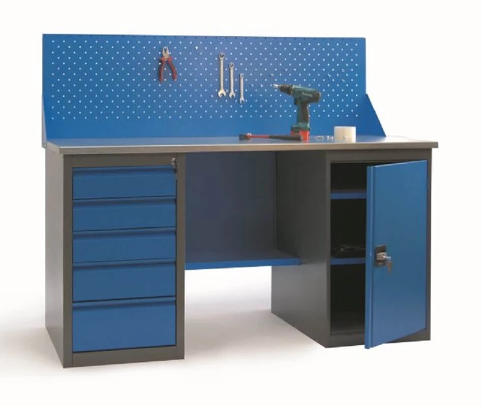 Верстак ВДТ-1.6 с драйвером и тумбой