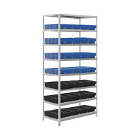 Стеллаж с 35 выдвижными ящиками для хранения 1850х1000х400