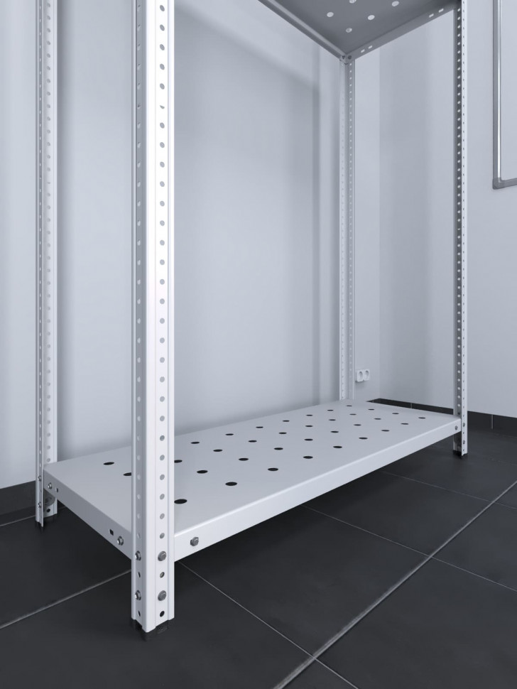 Стеллаж ТС Лайт перф. 3000х1200х400 3 полки Стеллаж ТС Лайт перф. 3000х1200х400 3 полки