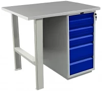 Верстак Практик с ящиками рабочий WT100.F1/WD5.000