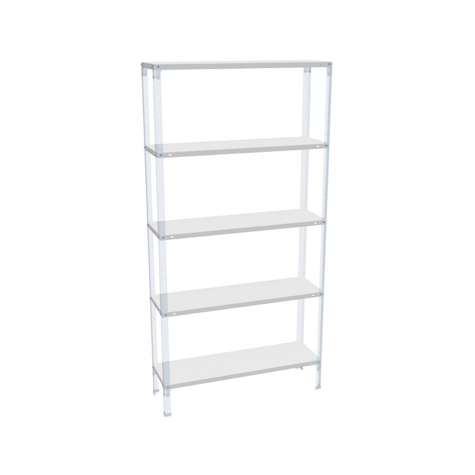 Стеллаж СТ-012 2200х1000х400 с 5 цинк полками до 140 кг