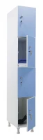 Шкаф для раздевалок WL 14-30 голубой/белый S35599645338