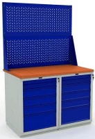 Верстак мини с ящиками производственный W120.WS6/WS6.020