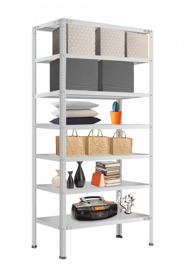 Стеллаж Титан МС-500 1800х1000х400 мм 7 полок