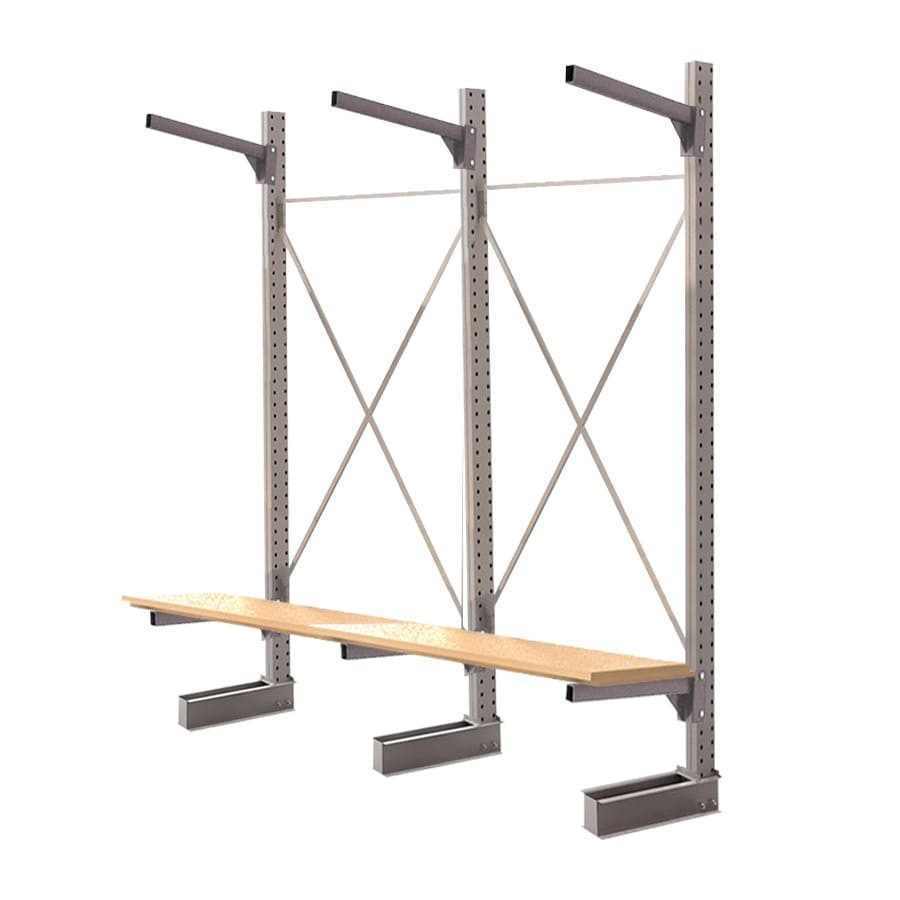 Стеллаж консольный односторонний КЛр 2500х3201х955 (800) 2 яруса Стеллаж консольный односторонний КЛр 2500х3201х955 (800) 2 яруса