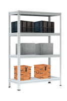 Стеллаж МС-Т 2500х1551х632 мм 4 яруса настил металл