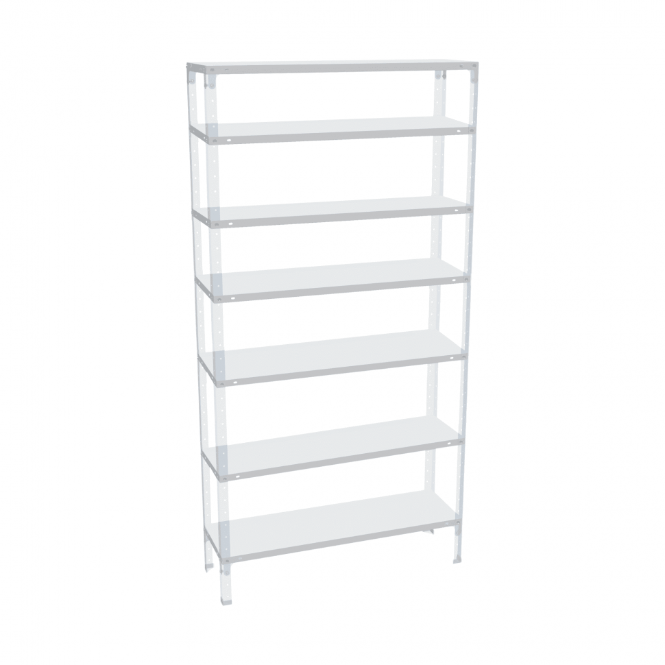 Стеллаж СТ-012 2000х1000х600 с 7 полками до 200 кг