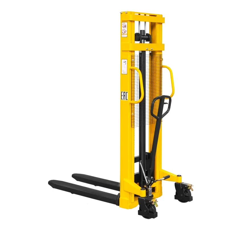 Ручной гидравлический штабелер SDJ 1530 (1500 кг; 3 м; фиксированные вилы) SMARTLIFT (SMART)