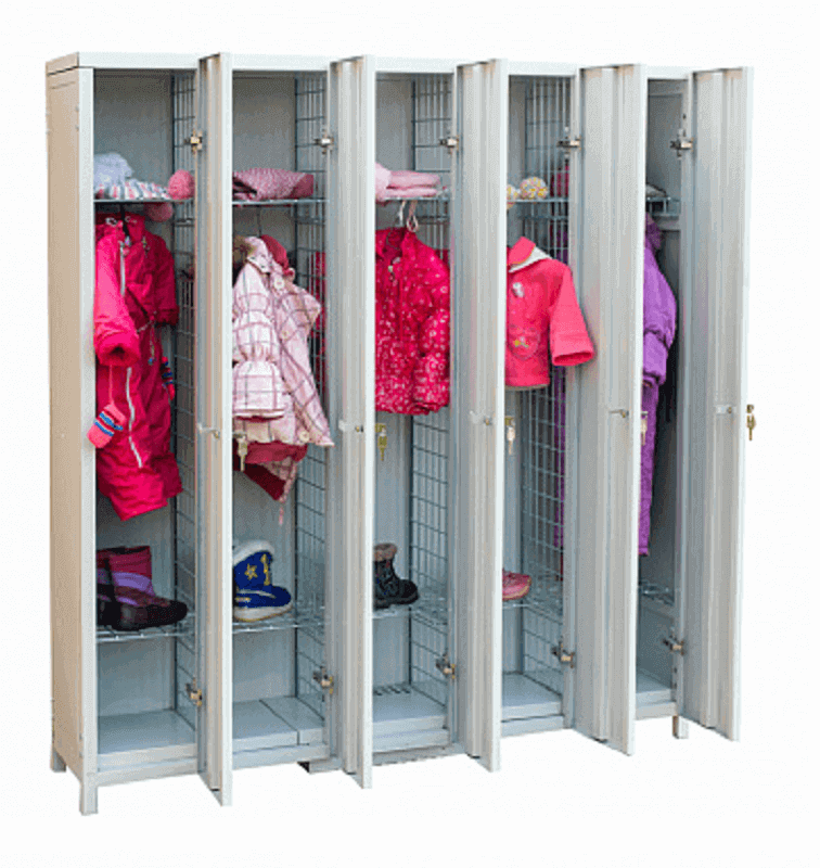 Шкаф сушильный для детского сада KIDBOX 5