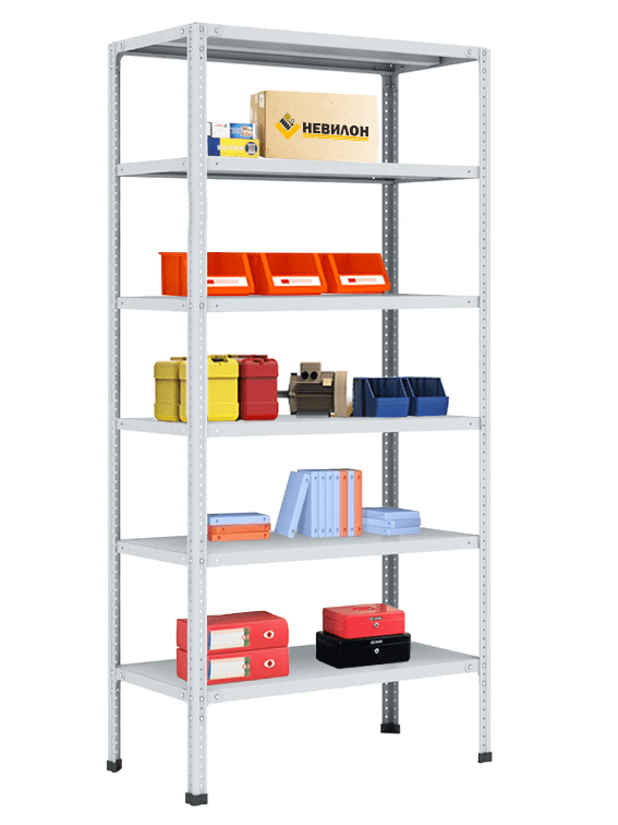 Стеллаж Невилон 2750х700х600 c 6 полками