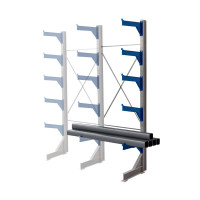 Стеллаж консольный односторонний КТр 4000х1740х1200 (1000) 5 ярусов ДС