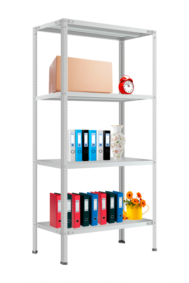 Стеллаж Титан МС-500 1000х1000х300 мм 4 полки