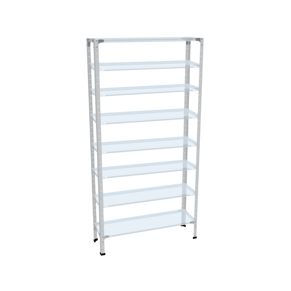 Стеллаж СТ-012 2200х1000х500 с 8 полками до 200 кг