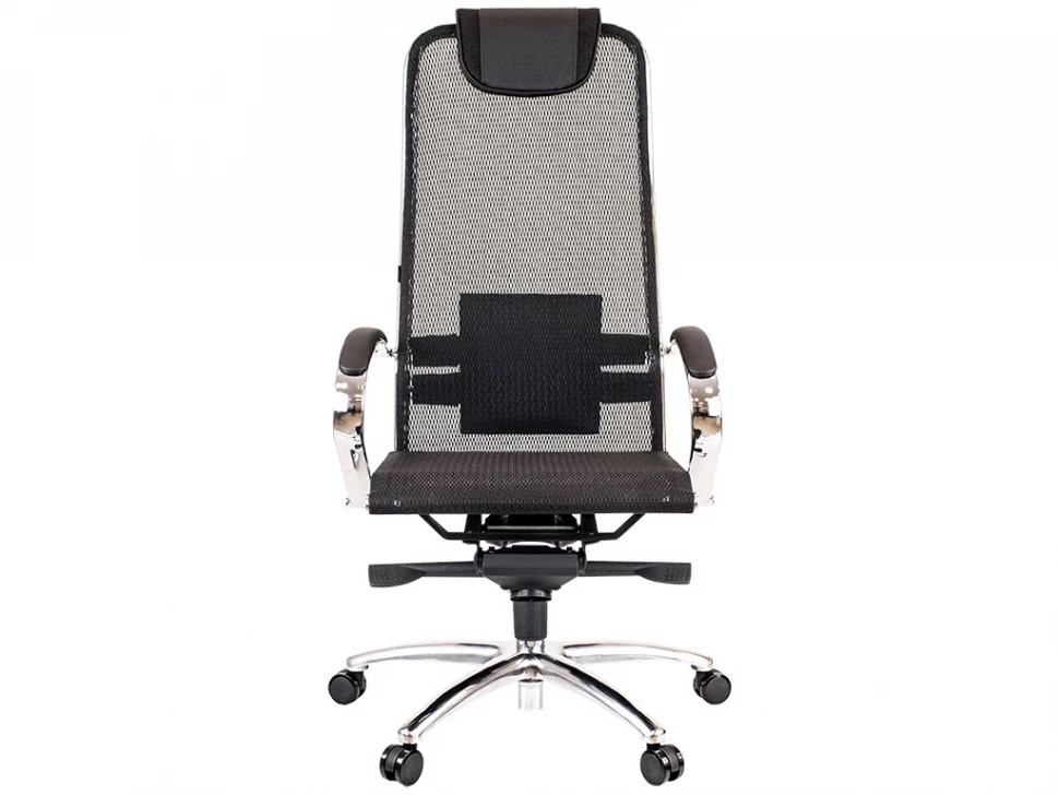 Кресло руководителя Deco ткань-сетка черная