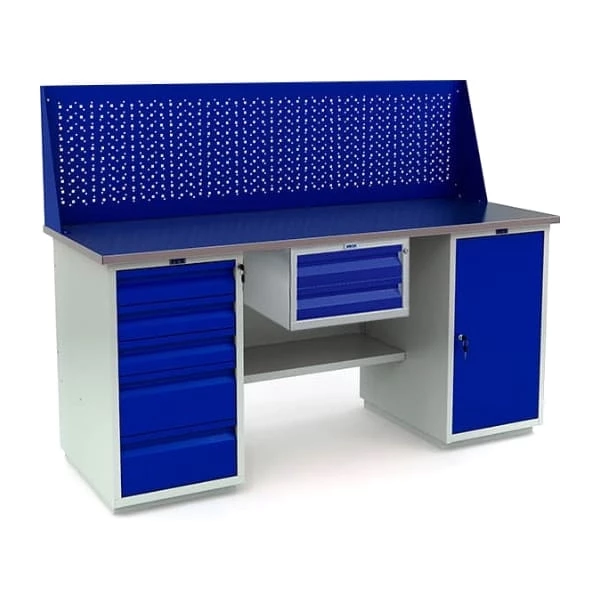 Верстак металлический стационарный Практик WT180.WD5/WD1.110