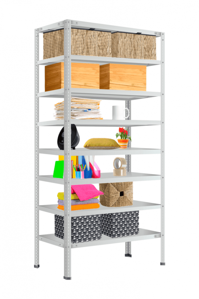 Стеллаж Титан МС-500 1500х1000х500 мм 8 полок