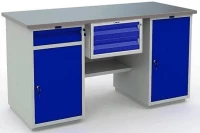 Верстак комбинированный с подвесным ящиком WT160.WD2/WD1.100