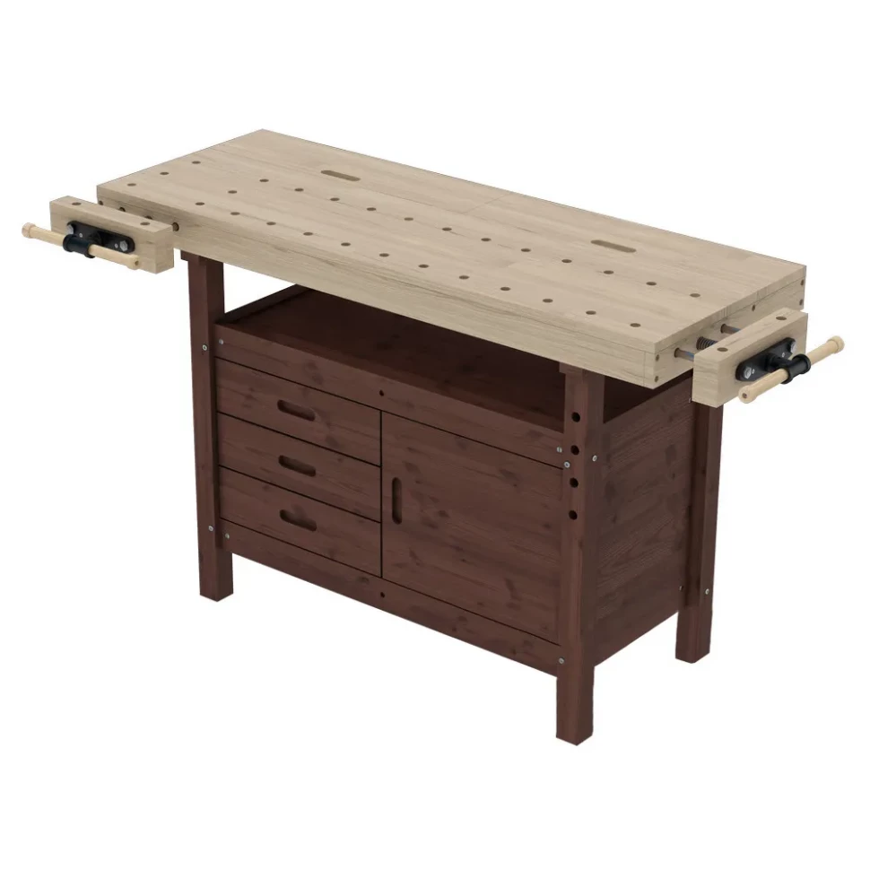 Верстак деревянный Профессиональный дуб АВК046