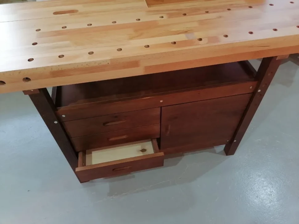 Верстак деревянный Профессиональный дуб АВК046