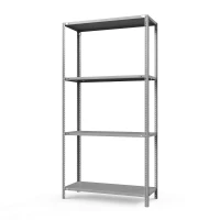 Стеллаж ТС-Лайт 2200х1200х800 с 4 сплошными полками