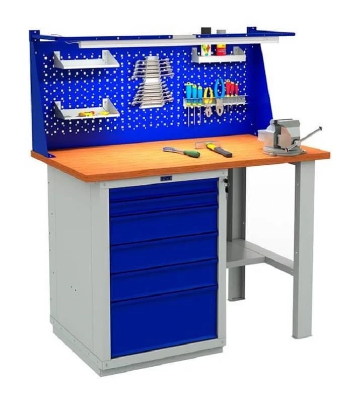 Верстак слесарный универсальный Expert №205 W120.WS6/F2.011