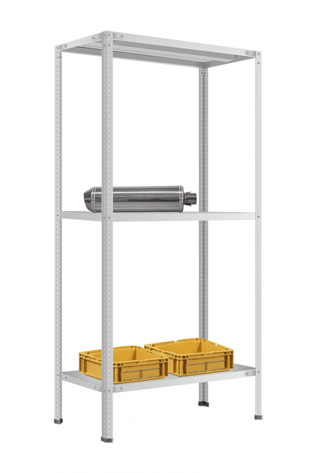 Стеллаж МС-900 2500х1000х400 мм 3 полки