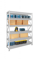 Стеллаж металлический усиленный MS Pro Z 2000х2700х400 мм 6 ярусов