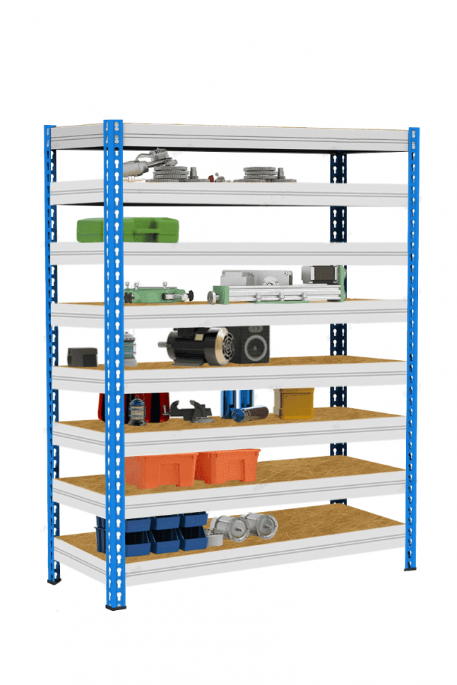 Стеллаж МКФ 15708-3,0 3000х1525х760 8 ярусов