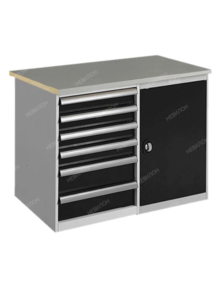 Верстак мини рабочий усиленный WTH 120.PТ1.Т6.000