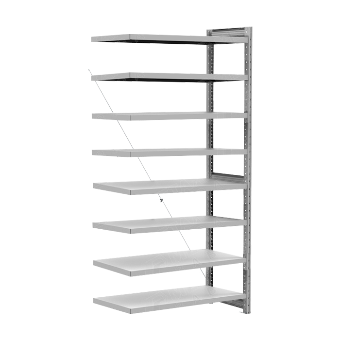 Стеллаж СК 2964х1066х600 с 8 полками ДС Стеллаж СК 2964х1066х600 с 8 полками ДС