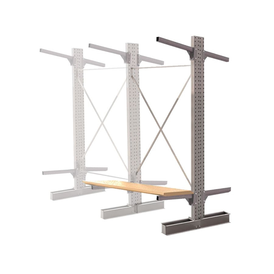 Стеллаж консольный двухсторонний КЛр 2500х1634х1300 (600) 2 яруса ДС