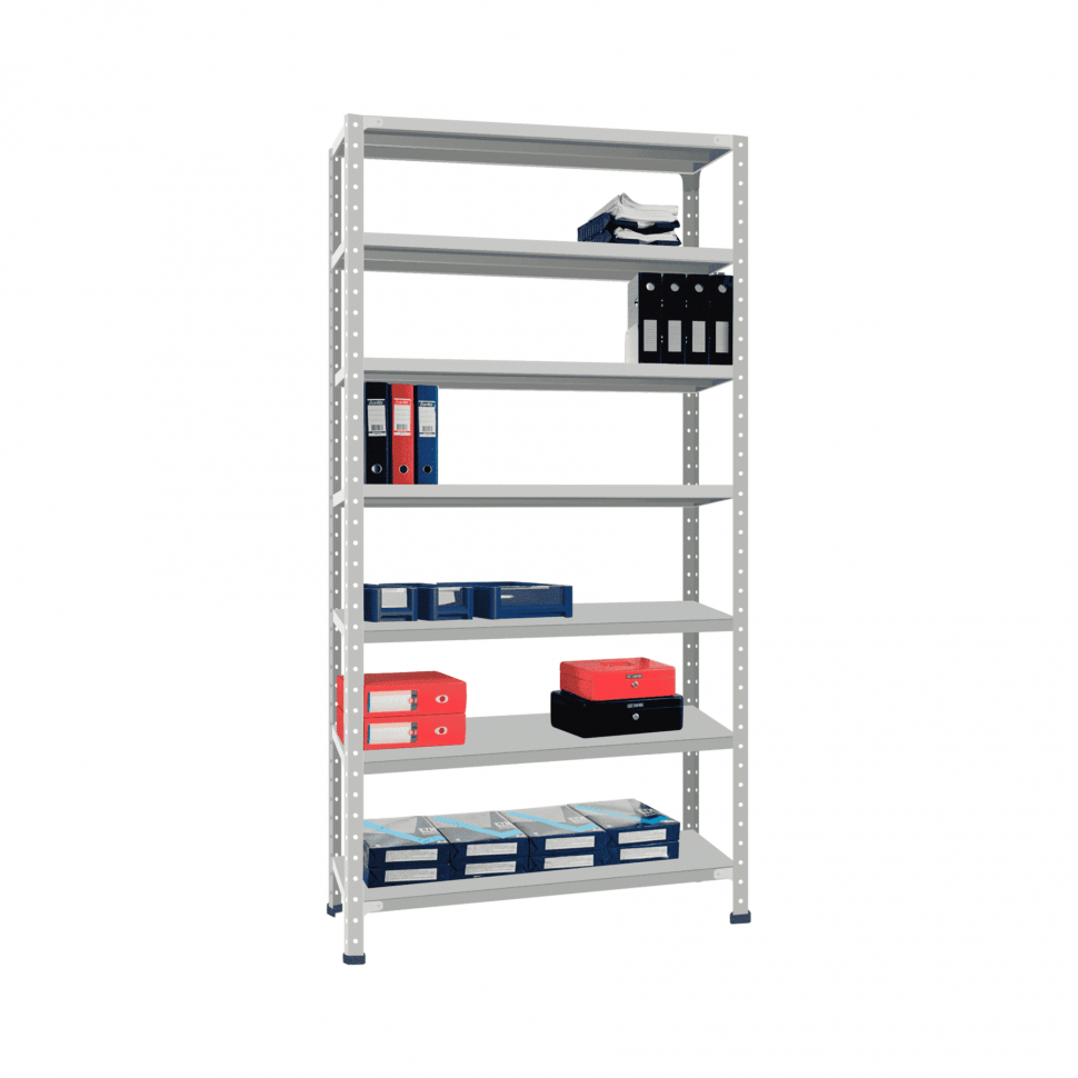 Стеллаж СТ-012 1800х1000х600 с 7 цинк полками до 140 кг