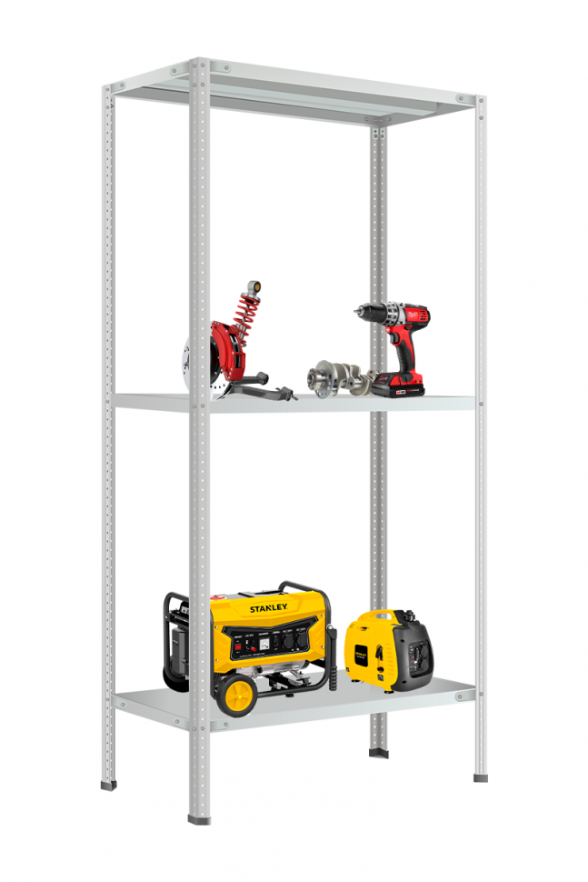 Стеллаж Титан МС-750 2200х1000х700 мм 3 полки