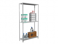 Стеллаж MS Standart 2550х1000х300 c 3 полками