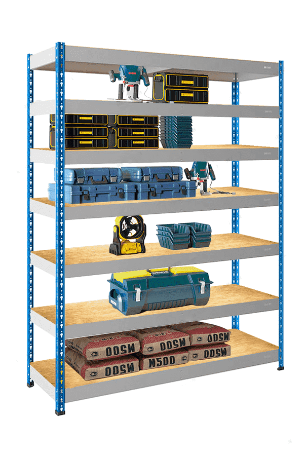 Стеллаж SB 2500х1830х610 7 ярусов