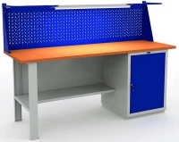 Верстак большой с полками и освещением W200.F2/WS1.011