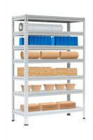 Стеллаж МС-Т 3000х1551х632 мм 7 ярусов настил металл