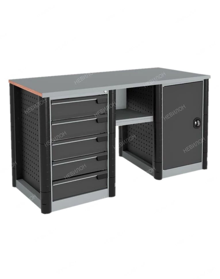 Верстак комбинированный для балкона MTS 160.PM5.PM1.000 Верстак комбинированный для балкона MTS 160.PM5.PM1.000