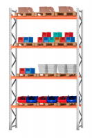 Стеллаж паллетный 6000х2700х1100 4 яруса Р100.1.5Б120.2
