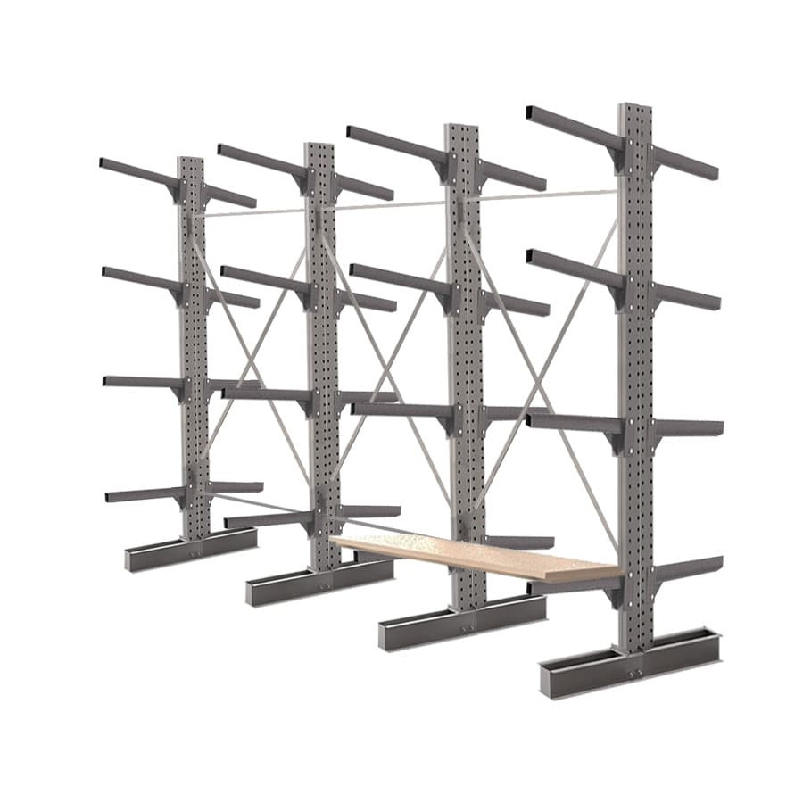 Стеллаж консольный двухсторонний КСр 2500х4392х1600 4 яруса Стеллаж консольный двухсторонний КСр 2500х4392х1600 4 яруса