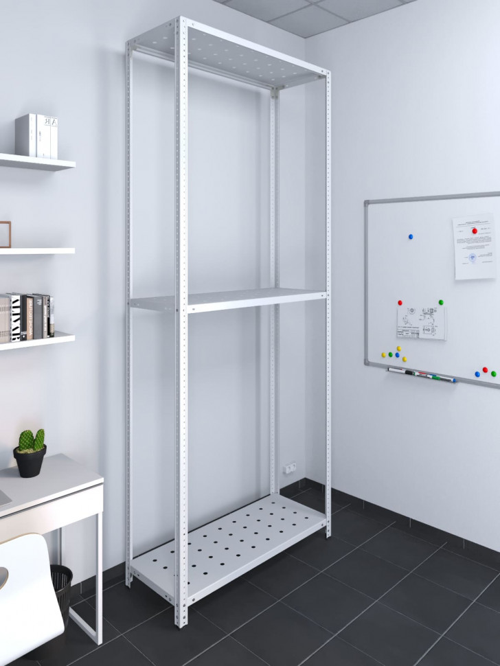 Стеллаж ТС Лайт перф. 2200х1000х500 3 полки