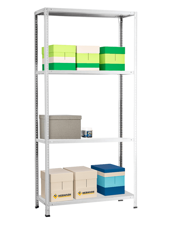 Стеллаж Невилон 1850х700х400 c 4 полками