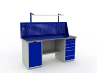 Верстак металлический для СТО производственный WT180.WD1/WD5.011