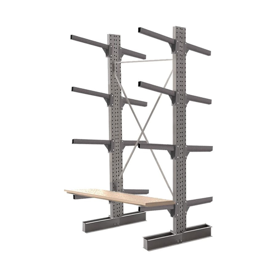 Стеллаж консольный двухсторонний КСр 2500х1696х1600 4 яруса Стеллаж консольный двухсторонний КСр 2500х1696х1600 4 яруса