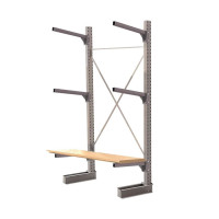 Стеллаж консольный односторонний КСр 2500х1696х960 3 яруса