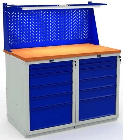 Верстак мини для станка модульный W120.WS6/WS6.011 Верстак мини для станка модульный W120.WS6/WS6.011