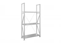 Стеллаж металлический MS U 2500х1000х800 3 полки сплошные до 200 кг