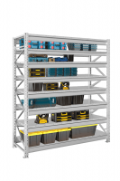 Стеллаж усиленный MS Pro Z 2000х2100х1000 мм 8 ярусов