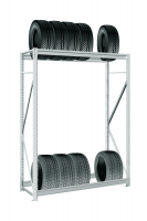 Стеллаж для колёс MS Pro Z 2000х2400х400 мм 2 яруса