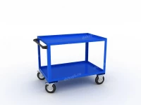 Тележка грузовая PLATFORM 1000х700.2 (Колеса-литая резина)